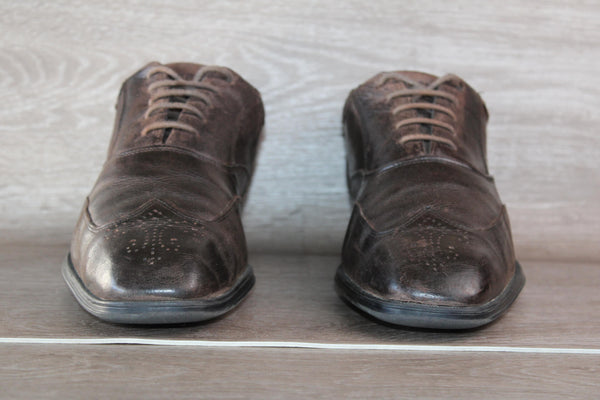 Chaussure Derby Cuir Marron Rockport - Taille 44 – Occasion Très Bon état