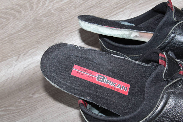 Chaussure Slip-On Homme Cuir Noir Taille 44 | Confort & Élégance Birkan