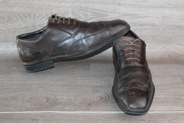 Chaussure Derby Cuir Marron Rockport - Taille 44 – Occasion Très Bon état