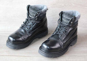 Boots Cuir Noir Galapagos – Taille 42 – Solides & Confortables