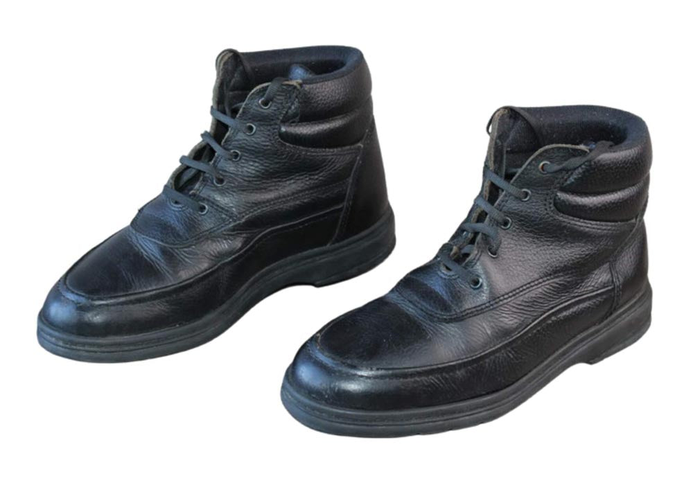 Bottine Cuir Noir Luftpolster – Taille 40 – Occasion Bon état Made in Portugal
