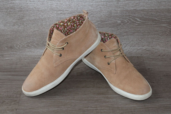 Bottine en Daim Beige Creeks – Taille 43 – Occasion Bon état