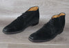 Bottines Finsbury Daim Noir – Taille 42 – Occasion Made in England