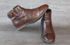 Bottines Minelli cuir marron – Taille 40 – Bon état Made in Portugal