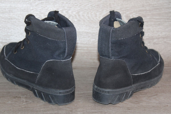 Bottines en Toile Noir Pataugas – Taille 40 – Confort & élégance