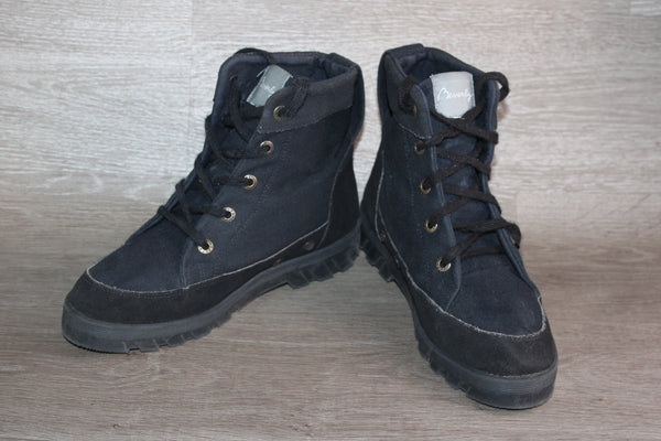 Bottines en Toile Noir Pataugas – Taille 40 – Confort & élégance