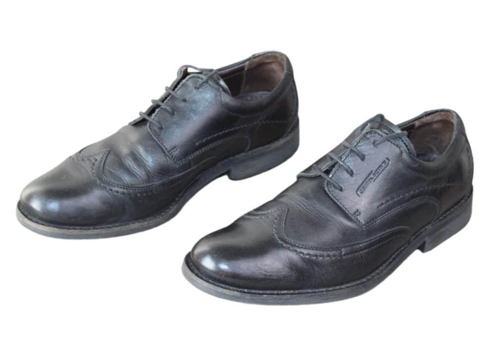 Chaussure Décontractée Cuir Noir Camel Active - Taille 44 – Occasion très bon état
