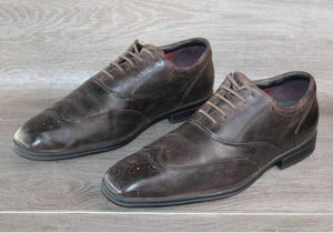 Chaussure Derby Cuir Marron Rockport - Taille 44 – Occasion Très Bon état