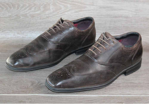 Chaussure Derby Cuir Marron Rockport - Taille 44 – Occasion Très Bon état