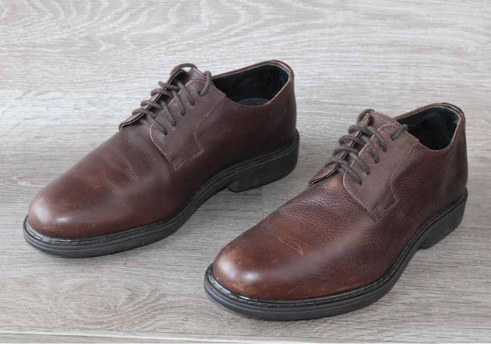 Chaussure Derby Cuir marron Salamander – Taille 41 – Made in France