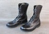 Chaussure Militaire Rangers Cuir Noir Tortora Marseille - Taille 39 Unisexe – Occasion très bon état Made in France