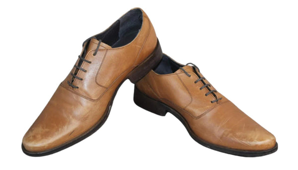 Chaussure Richelieu Cuir John Bradford – Taille 41 – Occasion très bon état Made in England
