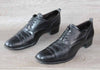Chaussure Heschung Luxe Cuir Noir – Taille 41,5 – Made in France
