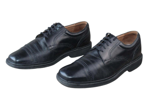 Chaussures Derby Cuir Noir Rockport – Taille 42 – Élégance, Confort et Durabilité – Très Bon État