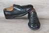 Chaussures Derby Hush Puppies en Cuir Noir - 41 EU – Élégance et Confort Haut de Gamme