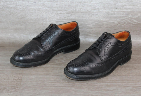 Christian Pellet Norman Chaussure Derby Cuir Noir – Taille 39,5 – Occasion très bon état