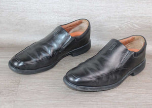 Clarks Chaussure Mocassin Cuir Noir – Taille 42,5 – Occasion Très Bon état