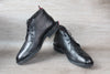Desert Boots Cuir Noir Eram - Taille 44 EU – Élégance et Confort au Quotidien