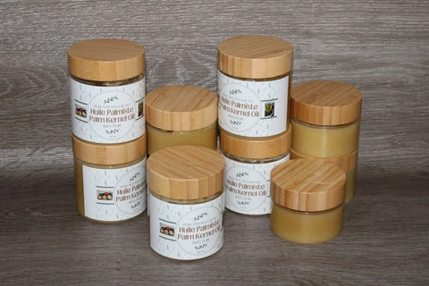 🥥 Huile de Palmiste "Mayanga blanc" 100% Pure Pressée à Froid | 150 ml -- Multi-usages