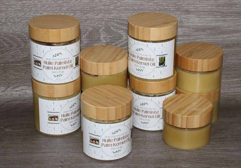 🥥 Huile de Palmiste "Mayanga blanc" 100% Pure Pressée à Froid | 250 ml -- Multi-usages