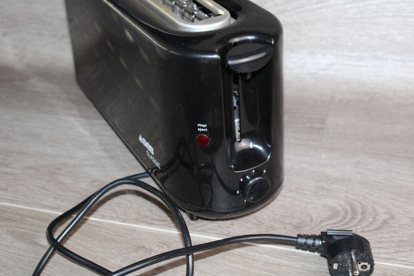 Grille-Pain Longue Fente 1000W Parfait pour Baguettes & Toasts