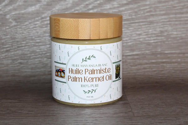 🥥 Huile de Palmiste "Mayanga blanc" 100% Pure Pressée à Froid | 500 ml -- Multi-usages