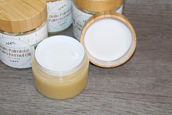 🥥 Huile de Palmiste "Mayanga blanc" 100% Pure Pressée à Froid | 500 ml -- Multi-usages