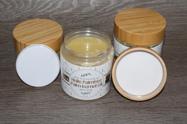 🥥 Huile de Palmiste "Mayanga blanc" 100% Pure Pressée à Froid | 500 ml -- Multi-usages