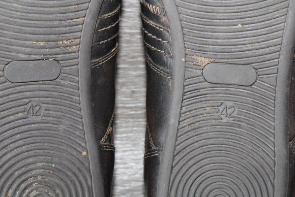 Sneakers Allen Cooper cuir marron – Taille 42 – Très bon état