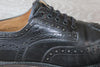 Chaussures Derby Lacoste Vintage cuir noir – Taille 42,5 Bon état