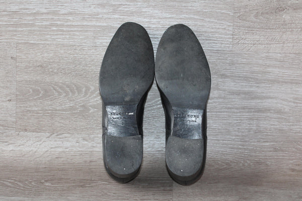 Chaussure Heschung Luxe Cuir Noir – Taille 41,5 – Made in France