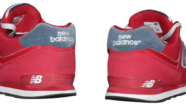 New Balance 574 Sneaker Toile Rouge - Taille 39 – Occasion Très Bon état