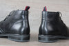 Desert Boots Cuir Noir Eram - Taille 44 EU – Élégance et Confort au Quotidien
