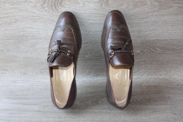 Mocassins Tanino Crisci en Cuir Véritable - Taille 41 EU – Luxe Italien à vos Pieds
