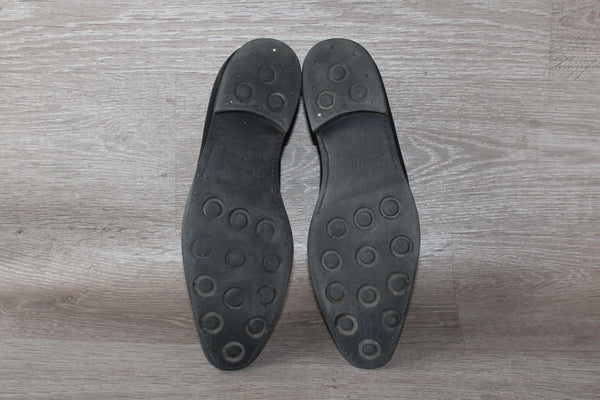 Bottines Finsbury Daim Noir – Taille 42 – Occasion Made in England