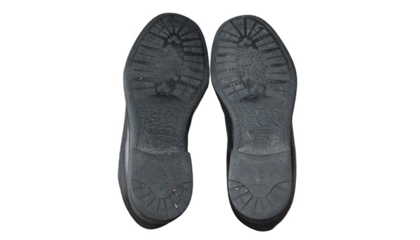 Geox Respira Chaussure Derby Cuir Noir - Taille 39 – Occasion Très Bon état