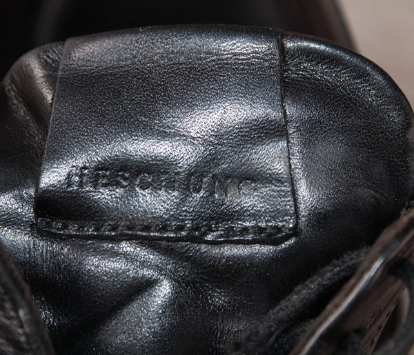 Chaussure Heschung Luxe Cuir Noir – Taille 41,5 – Made in France