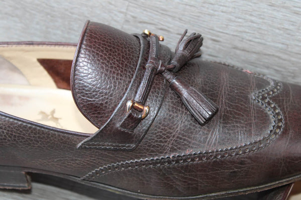 Mocassins Tanino Crisci en Cuir Véritable - Taille 41 EU – Luxe Italien à vos Pieds