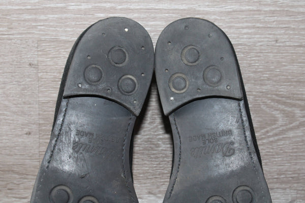 Bottines Finsbury Daim Noir – Taille 42 – Occasion Made in England