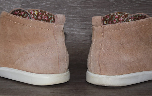 Bottine en Daim Beige Creeks – Taille 43 – Occasion Bon état