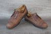 Chaussures Bally Hermit Vintage Cuir Marron 39,5 Unisexe – Made in Italy