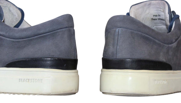 Sneaker Cuir Bleu Blackstone Nova Stanley – Taille 42 – Occasion Bon état
