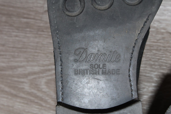 Bottines Finsbury Daim Noir – Taille 42 – Occasion Made in England