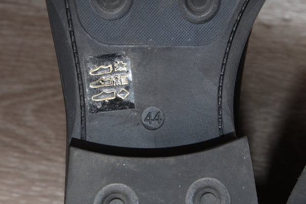 Desert Boots Cuir Noir Eram - Taille 44 EU – Élégance et Confort au Quotidien