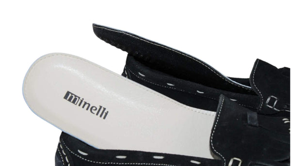 Minelli Chaussure Mocassin Velours Noir – Taille 40 – Occasion Très Bon état