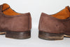 Chaussures Richelieu en Daim Marron Bowen – Taille 43 – Élégance Made in England
