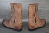 Bottes Vintage Palladium Cuir Beige – T40 Unisexe – Très Bon État