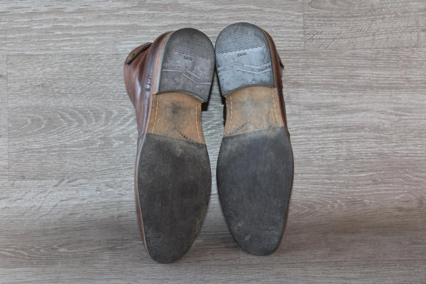 Bottines Minelli cuir marron – Taille 40 – Bon état Made in Portugal