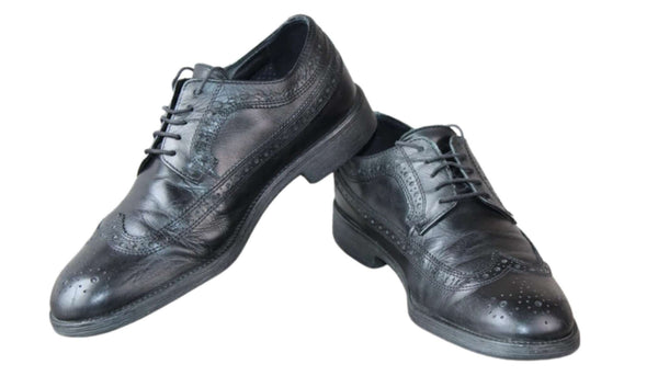 Geox Respira Chaussure Derby Cuir Noir - Taille 39 – Occasion Très Bon état