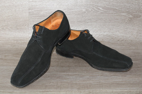 Chaussure De Luxe Velours Noir John Mac Gray – Taille 42,5 – Occasion très bon état Made in England